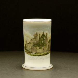 19th Century Richardson Enameled Kirstal Abbey Glass Tumbler C1880
